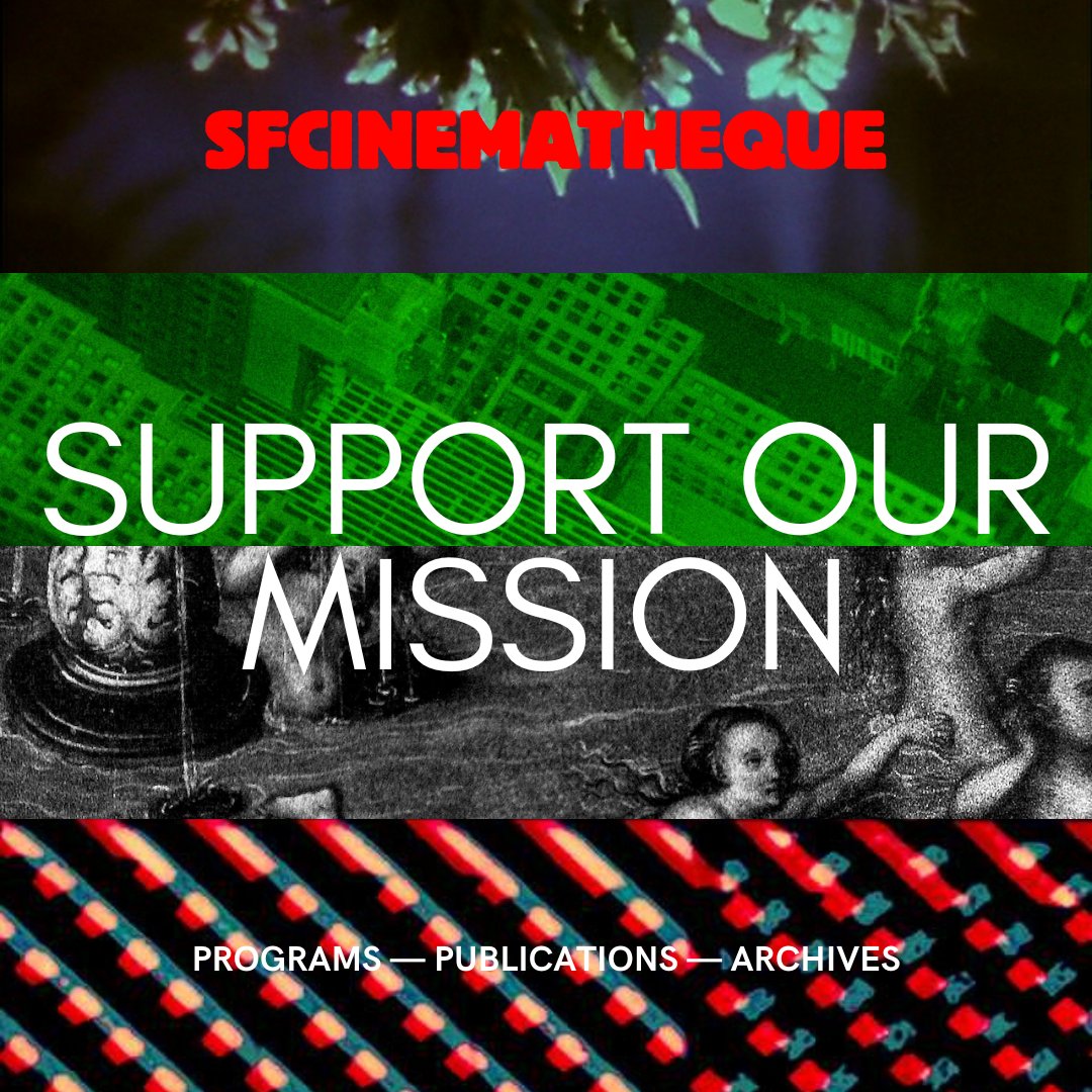 Happy New Year from San Francisco Cinematheque!⁠
Last chance to give! Help us reach our year-end fundraiser goal and make 2025 a great year!⁠ bit.ly/3VasQ3l