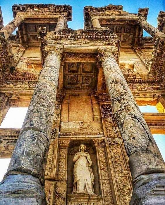 – The Library of Celsus, one of the most magnificent structures of the ancient city of Ephesus, was among the major libraries of antiquity, notable for its grandeur and cultural significance, though smaller in size compared to the Library of Alexandria &amp; the Library of Pergamum.