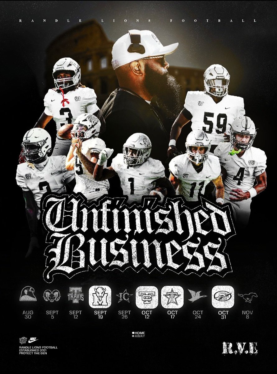 #nodayzoff (@brianrandle40) on Twitter photo <a href="/RandleFootball/">TRHS Lions Football</a> <a href="/RandleHS/">Randle High School</a> We started the season with one thing on our mine. Unfinished business, well boy's you definitely finished the job!!! 16-0... I'm so proud 👏 of each and everyone of you, including OUR Coaching staff! Feels kinda weird not working today haha. #Rest #RVE <a href="/RandleFootball/">TRHS Lions Football</a> <a href="/RandleHS/">Randle High School</a> We started the season with one thing on our mine. Unfinished business, well boy's you definitely finished the job!!! 16-0... I'm so proud 👏 of each and everyone of you, including OUR Coaching staff! Feels kinda weird not working today haha. #Rest #RVE