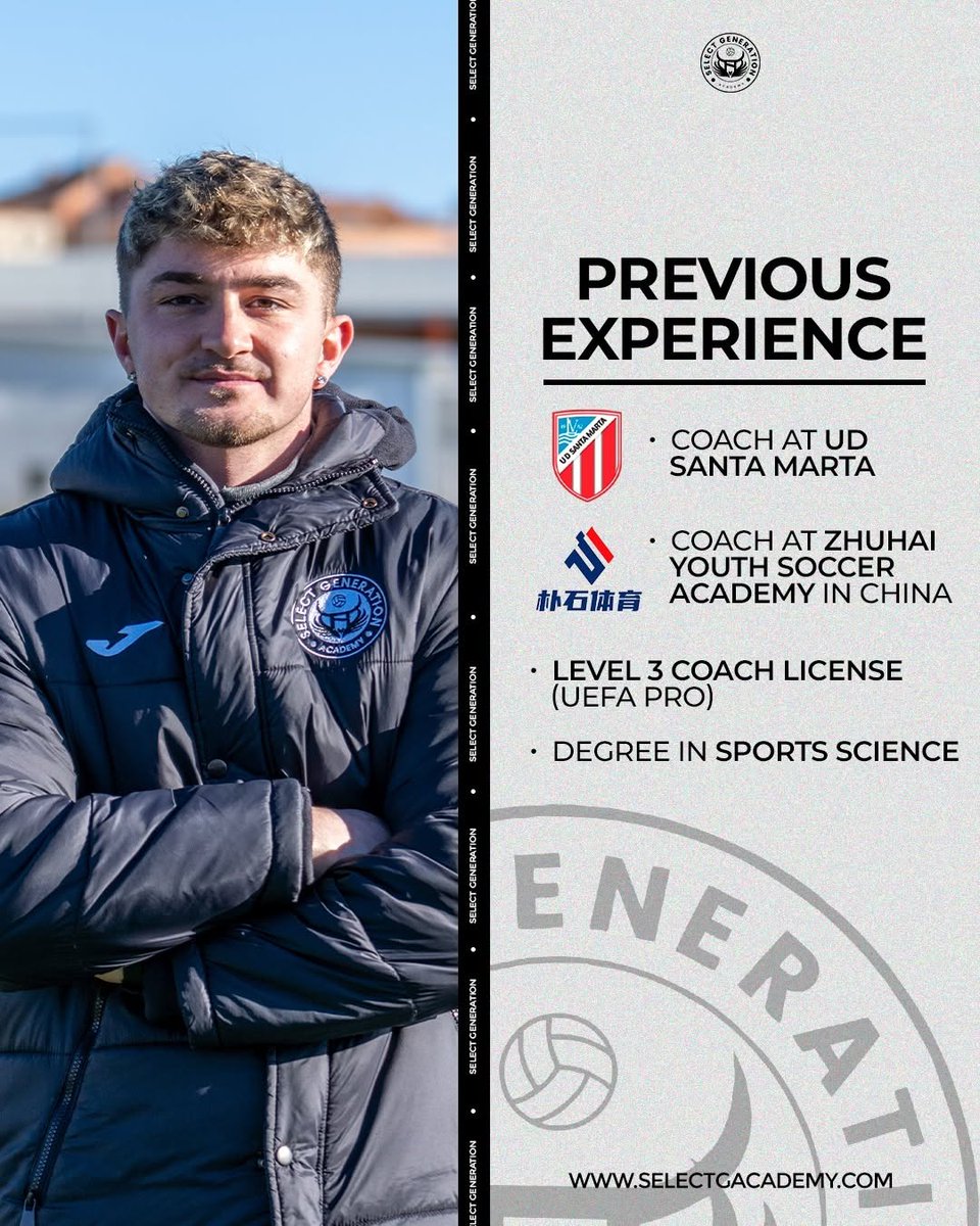 Excited to announce the signing of our new head coach Daniel de Arriba beginning January 2025.