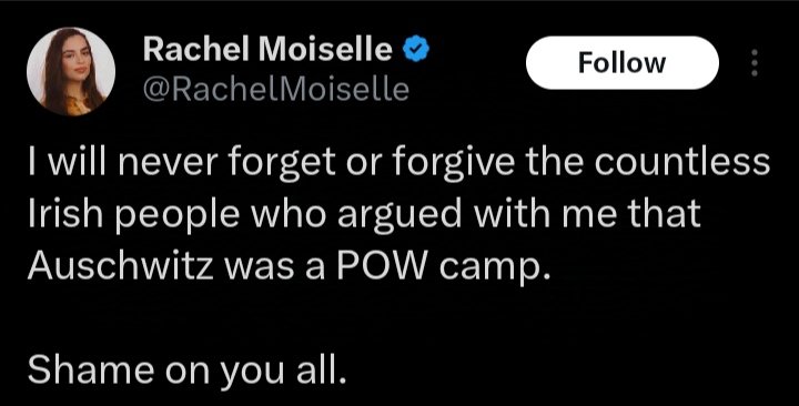It was obviously so traumatic that Rachel had to randomly post about it again.
   I, myself will never forgive or forget those who murdered babies in a hospital neo-natal ward and labeled them as terrorists for being born.