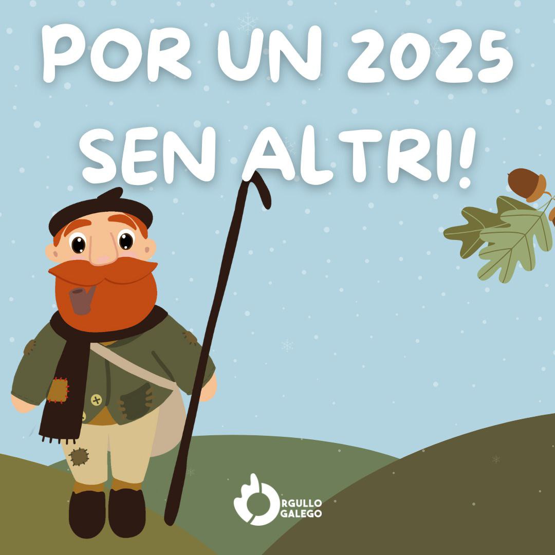 #AltriNon Comparte!
A terra é nosa! 🌲🍂

Non ás multinacionais contaminantes. Queren destruír aínda máis os nosos montes e liquidar zonas declaradas de alto valor medioambiental 🌲

No 2025 pararémola! ✊