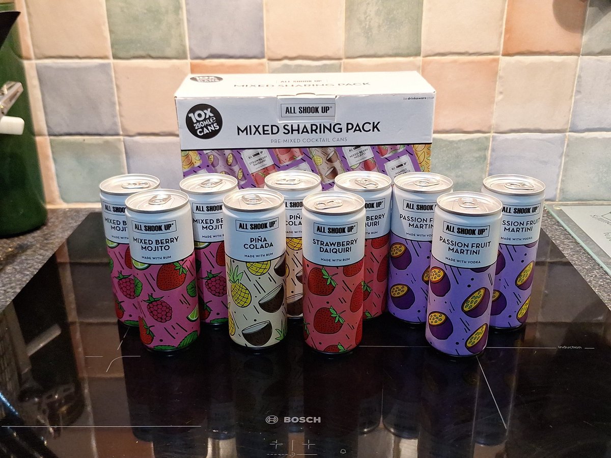 WorleyImogen's tweet photo. Hi @allshookupdrink 
I'm missing my favourite Mango Margaritas from the mixed sharing pack that should have 2!!! My christmas present has 3 mixed berry mojito and 3 passion fruit martinis... but no mango margaritas! 😭 https://t.co/iY3MnDvOvF