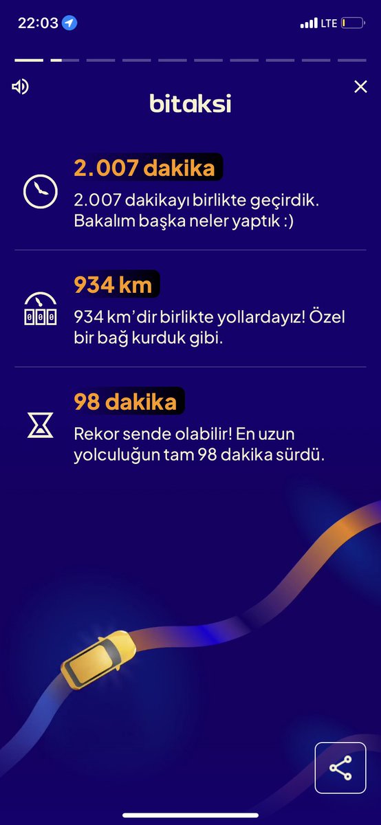 98dk de nereye gittim acaba cok merak ettim