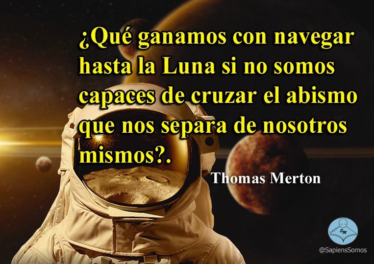 #FrasesParaElAlma 
#FraseDelDía 
Thomas Merton (1915-1968) fue un monje, teólogo, escritor, místico y especialista en religión comparada estadounidense. En 1949 fue ordenado sacerdote, recibiendo el nombre de Padre Louis.