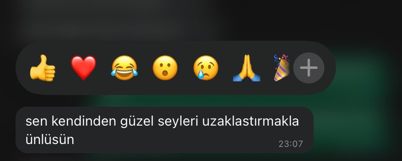 Az evvel şöyle bir mesaj aldım. 🚬