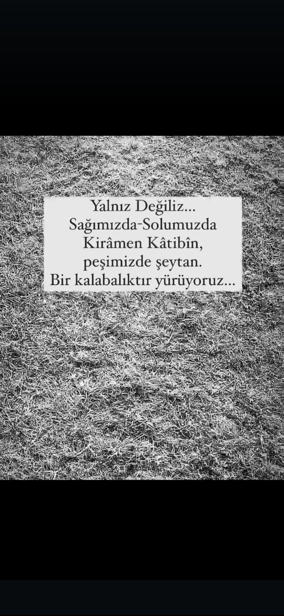 Ölünce seni yıkayanı mutlaka bulurlar. Seni özenle yıkar, itina ile gömer, keyifle de helvanı yerler.

Sen seni kurtaracak salih amelini düşün. Hangi amelim beni kurtaracak kaygısını taşısanız daha iyi edersiniz.

#Gassal