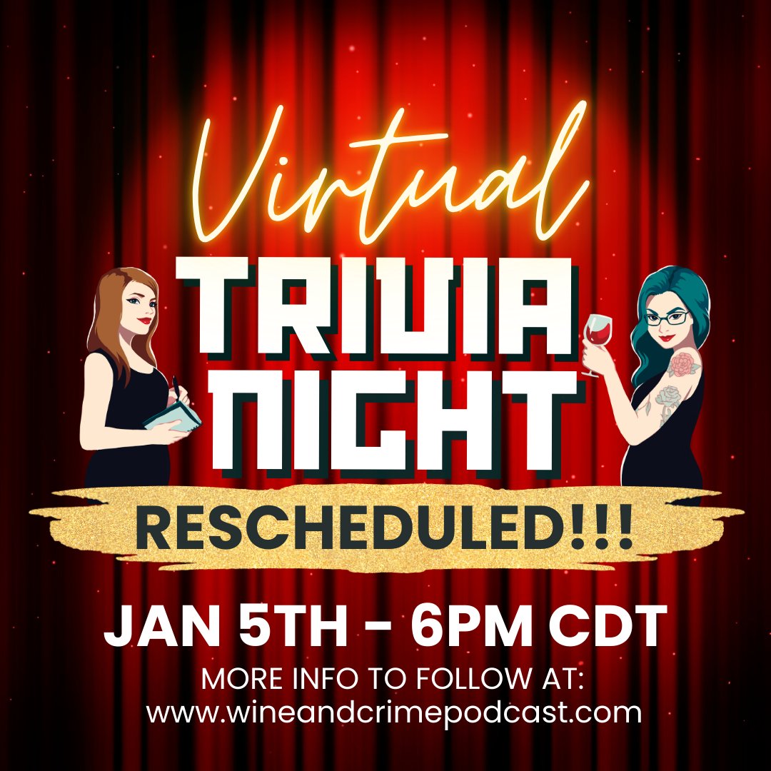 Wine & Crime Podcast tweet media