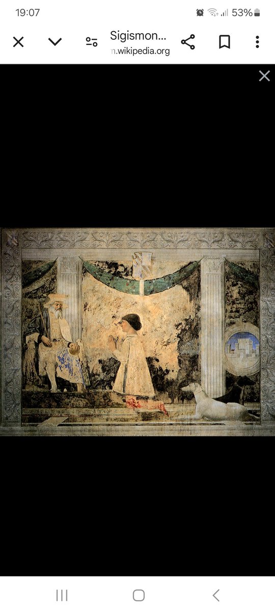 Italy, land of artists, saints, etc... You enter a church and can find unimaginable masterpieces. This is the Malatesta Temple in Rimini, featuring Giotto's crucifix (1301-1302) and frescoes by Piero della Francesca (1451).
Free for everyone... you just have to know it!