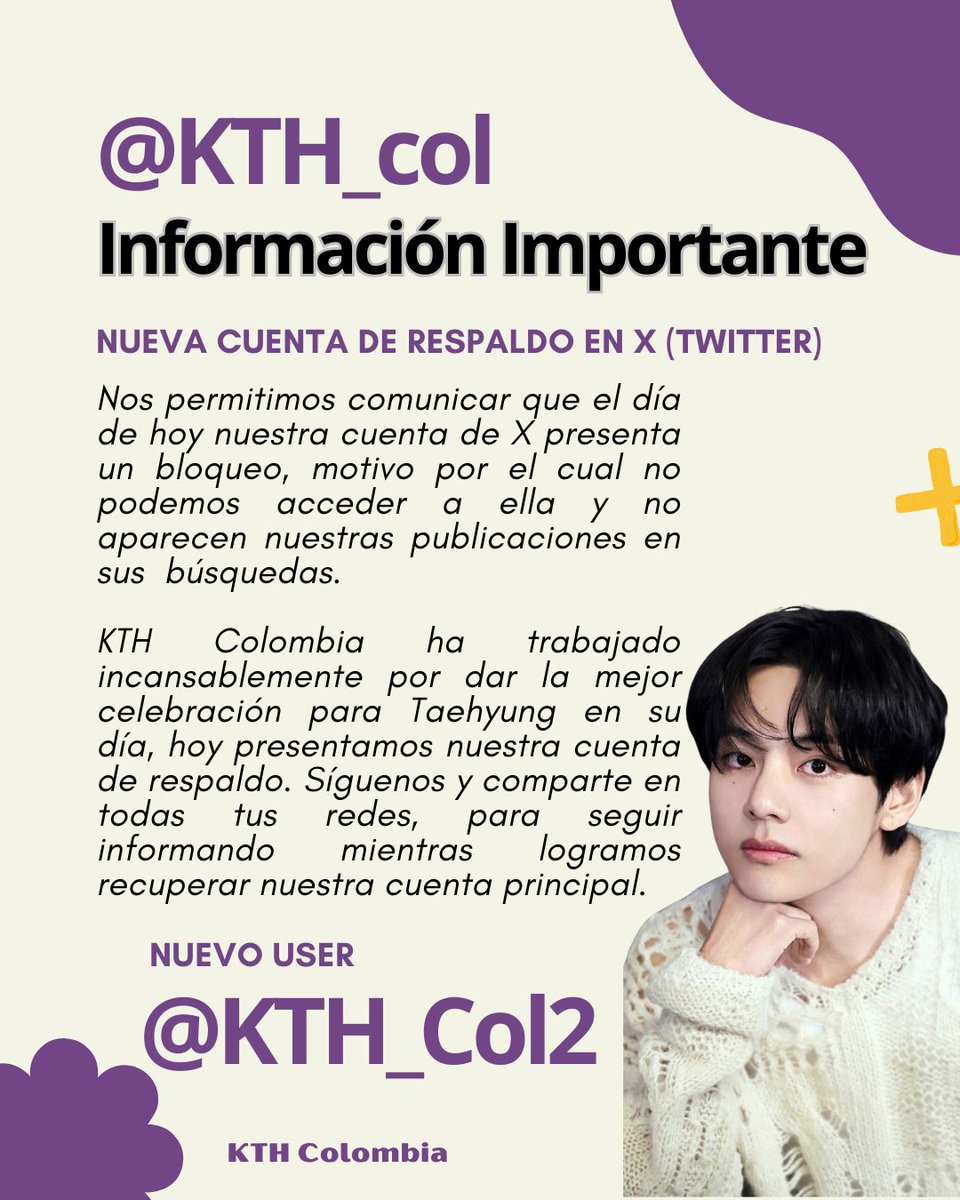 KTH_Col2's tweet image. 🚨 Comunicado