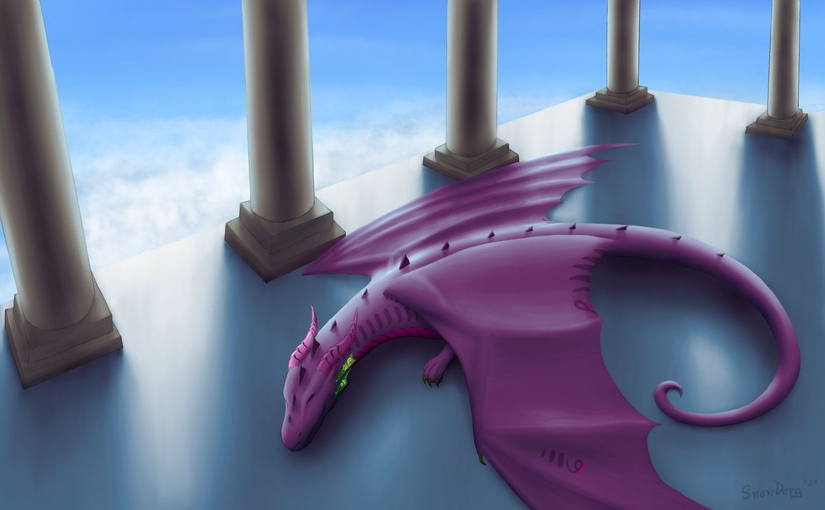 - ̗̀ SnowDerg ̖́- ❄️🐲🪶 tweet media