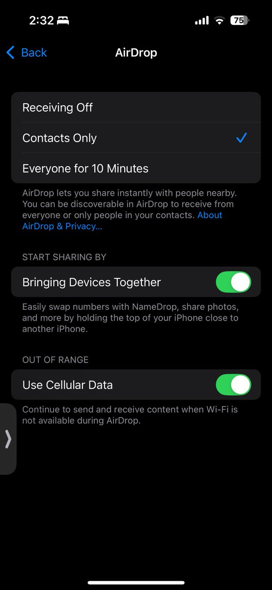 To get both my iPhones to stop sharing contact information when they touching each other , will i have to disable it altogether? Or do I have another option ? 👀👀 <a href="/illquisite/">droop.</a>