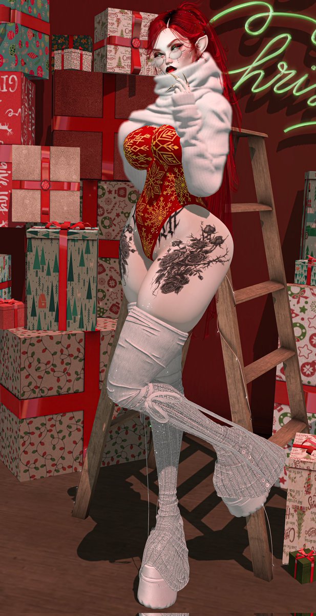 Nimeriya5's tweet photo. 🍒 #PUDRA - BABE BODYSUIT🍒
Bots 🍒718🍒
Head 🍒Lelutka Raven🍒
Nails 🍒 Aii 🍒
Body 🍒 eBODY 🍒
Hair🍒Aii🍒
Sweater 🍒 TRIGGERED 🍒
Tattoo🍒Leven Ink🍒
Eye shadow🍒Aura De La Luna🍒
Lipstick 🍒-SU-🍒
Eyebrows 🍒-SU-🍒
#sl #blogg https://t.co/3kw2ExUfs9