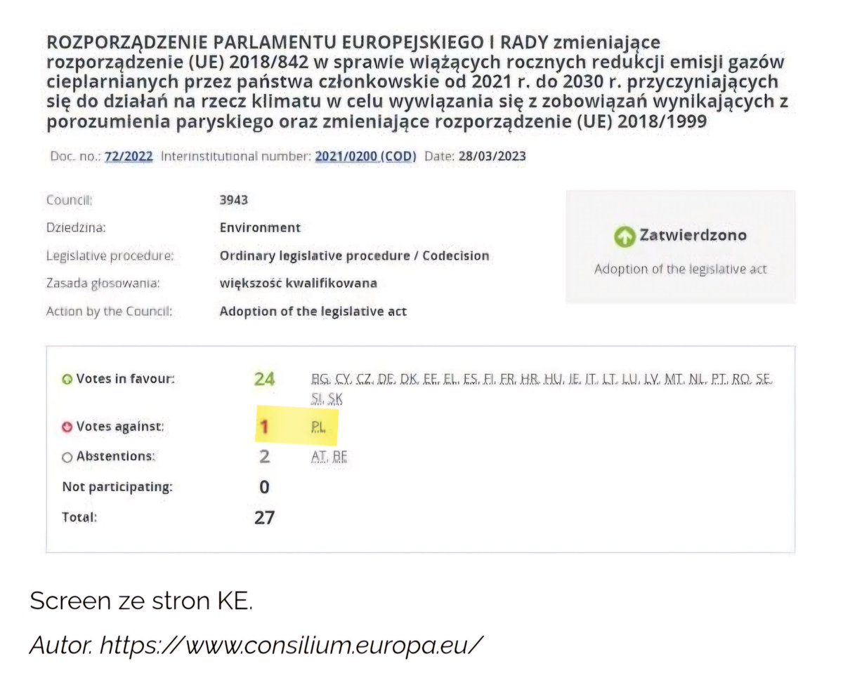 DudeOfPoland's tweet image. Wbrew durnej propagandzie konfederackich onuc, Polska (rząd) blokowała jak tylko mogła elementy #FitFor55... 
Jezus Pan i Konfederację też. 
#KonfaPOjednoZŁO