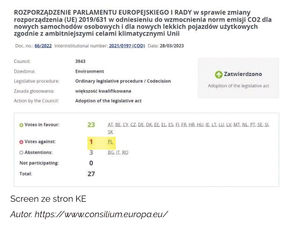 DudeOfPoland's tweet image. Wbrew durnej propagandzie konfederackich onuc, Polska (rząd) blokowała jak tylko mogła elementy #FitFor55... 
Jezus Pan i Konfederację też. 
#KonfaPOjednoZŁO