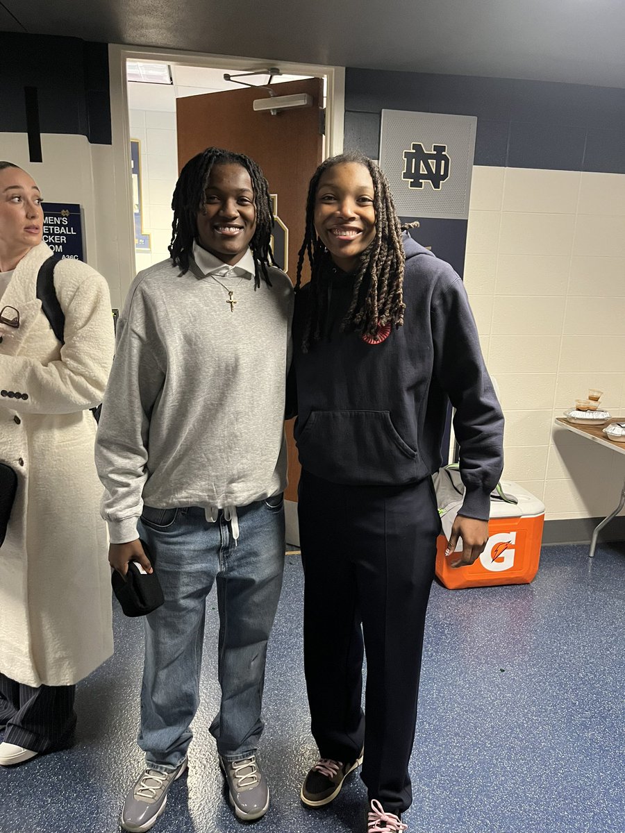 Janaya Cooper (@janayac0_) on Twitter photo I would like to thank <a href="/ndcoachcharel/">Charel Allen</a> for inviting me to the Dame vs Virginia game for coach Iveyโs 100th win! After a great conversation with <a href="/IrishCoachIvey/">Niele Ivey</a> I am blessed to received an offer to play at <a href="/ndwbb/">Notre Dame Women's Basketball</a>. #Proverbs 16:3 #GoIrishโ๏ธ<a href="/vjhAlways100/">Always 100</a> <a href="/100_2028/">Always 100 2028 3SSB</a> <a href="/Sniderladybball/">Snidergirlsbball</a> I would like to thank <a href="/ndcoachcharel/">Charel Allen</a> for inviting me to the Dame vs Virginia game for coach Iveyโs 100th win! After a great conversation with <a href="/IrishCoachIvey/">Niele Ivey</a> I am blessed to received an offer to play at <a href="/ndwbb/">Notre Dame Women's Basketball</a>. #Proverbs 16:3 #GoIrishโ๏ธ<a href="/vjhAlways100/">Always 100</a> <a href="/100_2028/">Always 100 2028 3SSB</a> <a href="/Sniderladybball/">Snidergirlsbball</a>