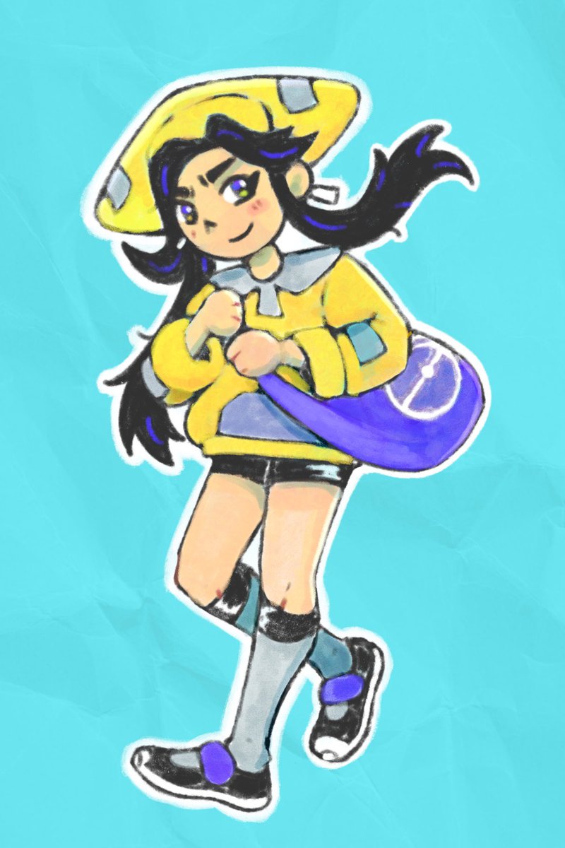 Some fanart of the trainersona of <a href="/oktorisuyet/">okto - lil marshmallow bitch</a> - I just loved the design