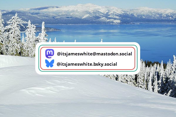 James White tweet media