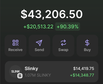 TweetLoneWolf's tweet photo. $Slinky Airdrop Claim is Live https://t.co/G8jSoLwU6X W https://t.co/Dw8pDS5URL