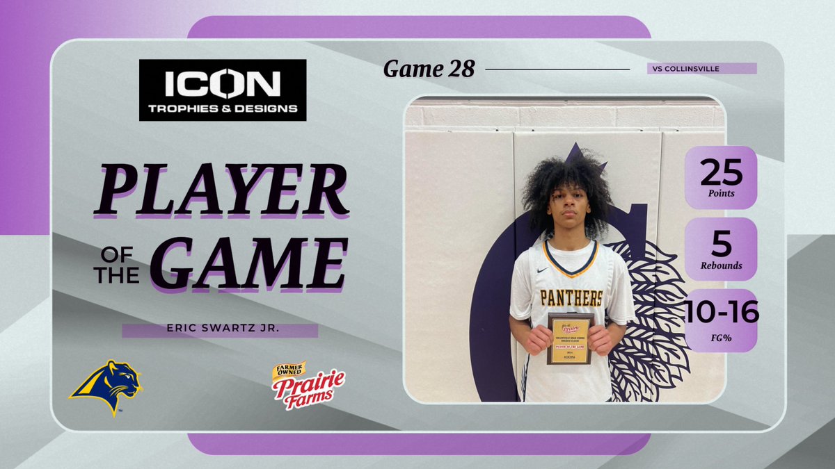 The Game 28 Player of the Game goes to Eric Swarzt Jr. of <a href="/OTHSBoysHoops/">OTHS Boys Hoops</a> in their 59-38 win!