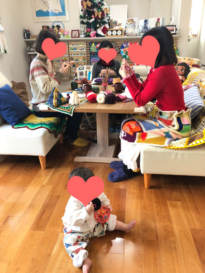 atelierRuto's tweet photo. https://t.co/yFHzOeWL9n
楽しいレッスンの時間です♪#編み物 #編み物教室 #編み物教室東京 #あみもの #手編み #knit #crochet #練馬区編み物 #ベビーと一緒　#イヤーマフ　#モチーフチュニック　＃生徒作品 https://t.co/ZIX61UwQ4a