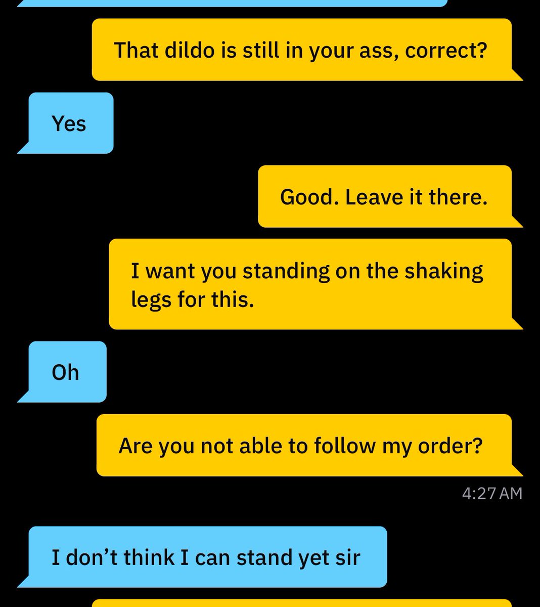 anonvirtualdom's tweet photo. You know you did good when the little bitch can’t even stand up half way through. 

#gay #gaydom #gaysub #grindr #dom #sub #domsub #gaydomsub https://t.co/3d26F65t6v