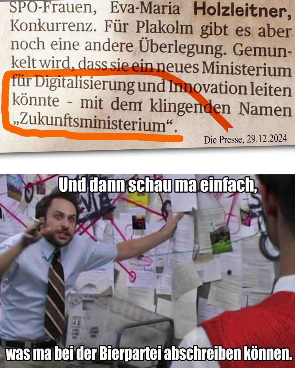 Ob die das ernst meinen hab ich gefragt.