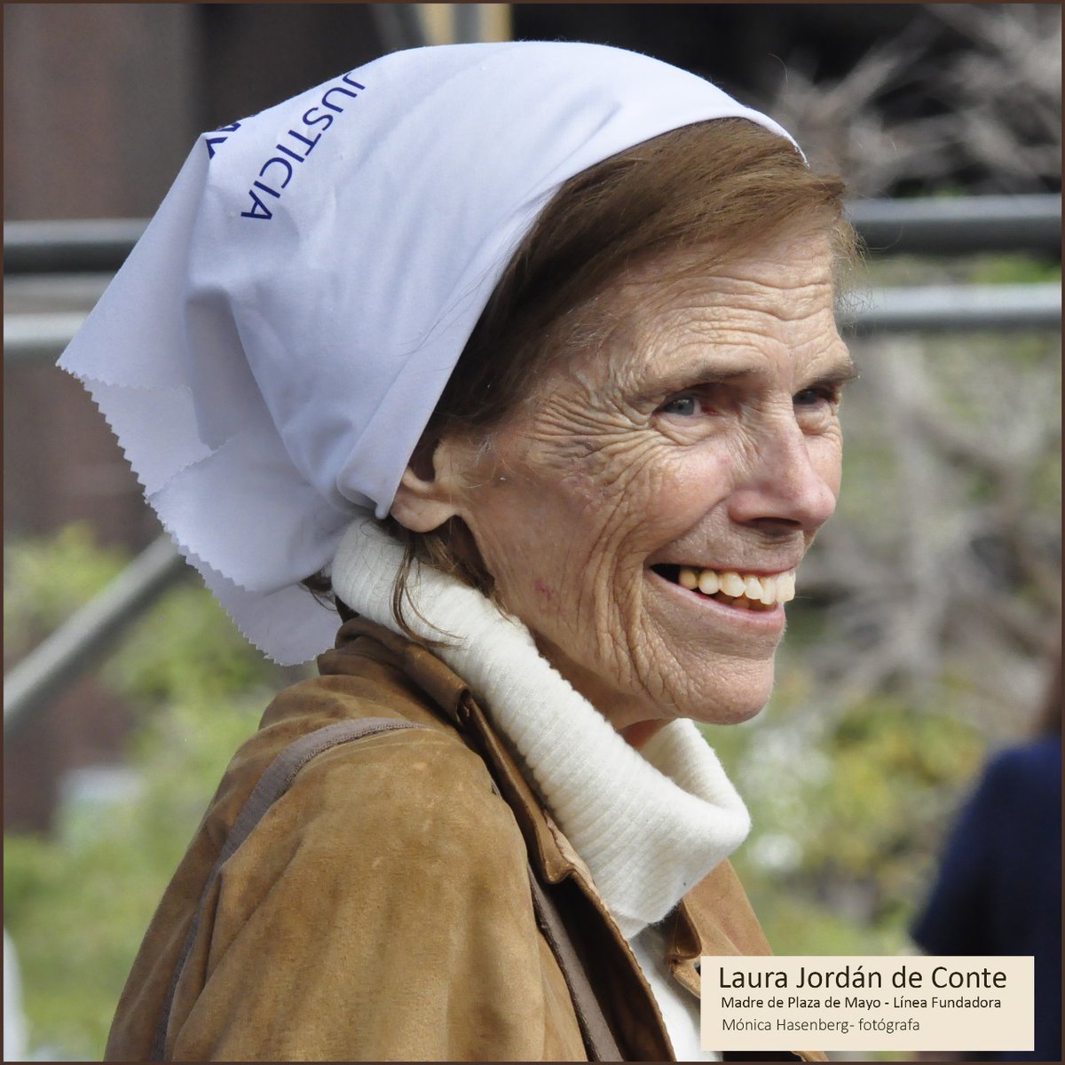 Hasta Siempre luchadora y Madre de Plaza de Mayo Linea Fundadora, Laura Conte.QEPD.