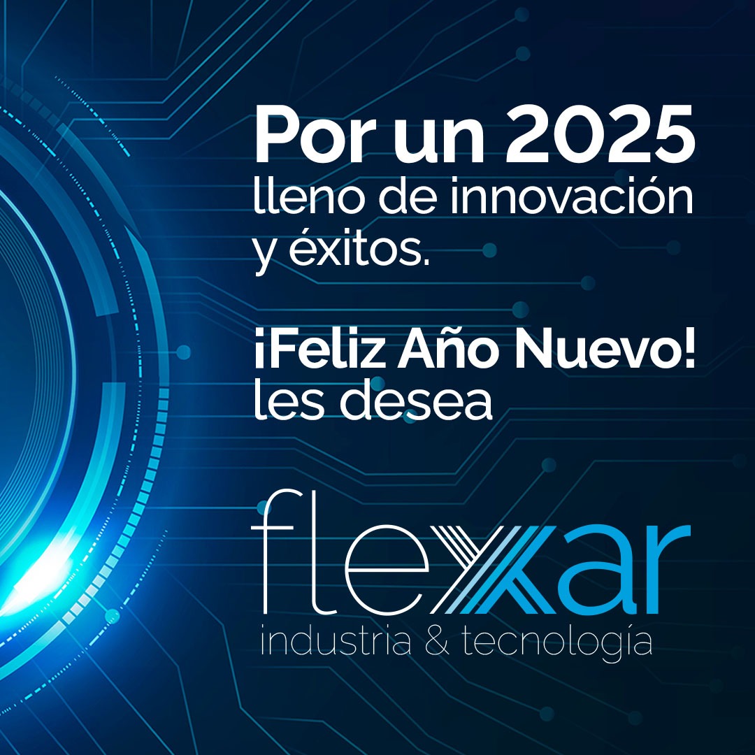 🎆 ¡Feliz Año Nuevo 2025! 🎆
Gracias por ser parte de nuestro 2024: un año de crecimiento, innovación y desafíos superados.
🚀 Vamos por un 2025 lleno de oportunidades para la #IndustriaArgentina.

¡Éxitos para todos! 🥂

#Flexar #FelizAñoNuevo #Innovación