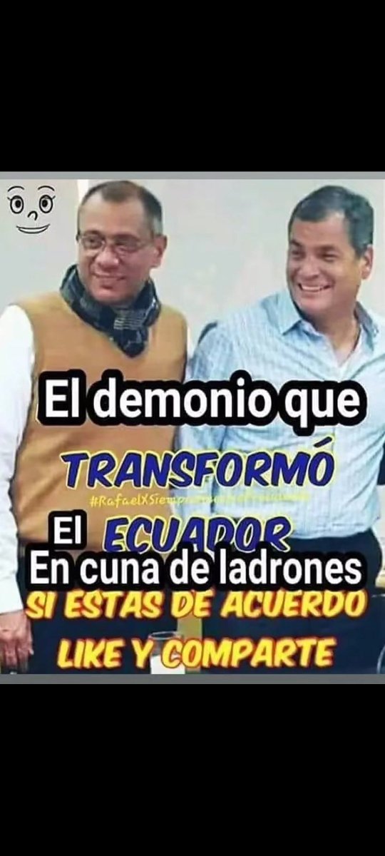 LOS COMPADRES DE LA TÍA RULAY....
ÉSTOS MALANDROS SE TOMARON EL ECUADOR Y LO CONVIRTIERON EN SU 
GUARIDA DE NARCOTRAFICANTES Y 
VIOLADORES.....
😎🇪🇨