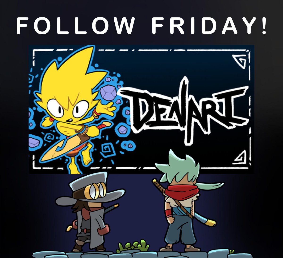 🗣️📢Follow and support other amazing #indiegamedev and spread the word!

⭐️We'd like our first #FollowFriday of 2025 to be a highlight! 
Check out <a href="/shriPlusPlus/">Shrikkanth</a> and their game 'Denari' they're developing!⭐️

#indiegame #gamedev #gamingnews #pcgaming