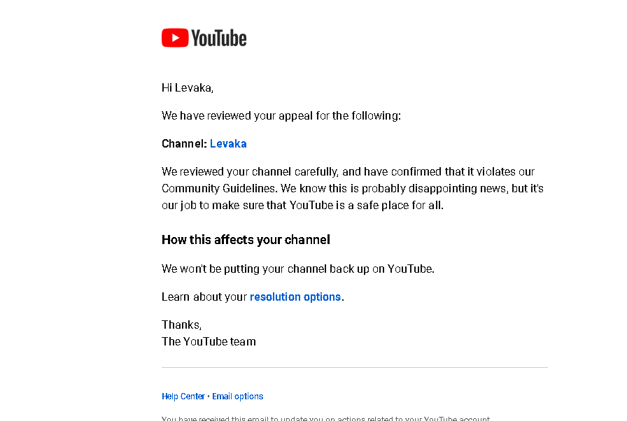 levakaxd's tweet photo. @TeamYouTube Hello, I'm Daniel, nice to meet you. I want to inform you that my YouTube channel: Levaka with 70,000 subscribers was deleted from YouTube. I want to inform you that there was nothing wrong with the videos, but you took down my channel. Check for the incident. Thank you Youtube. https://t.co/8n6O0Spty3