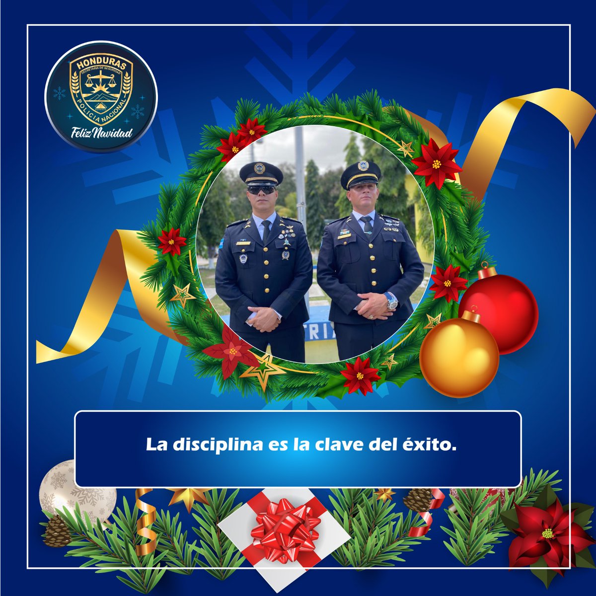 PoliciaHonduras's tweet image. 👮👮‍♀️#FelizNavidad2024 🎄