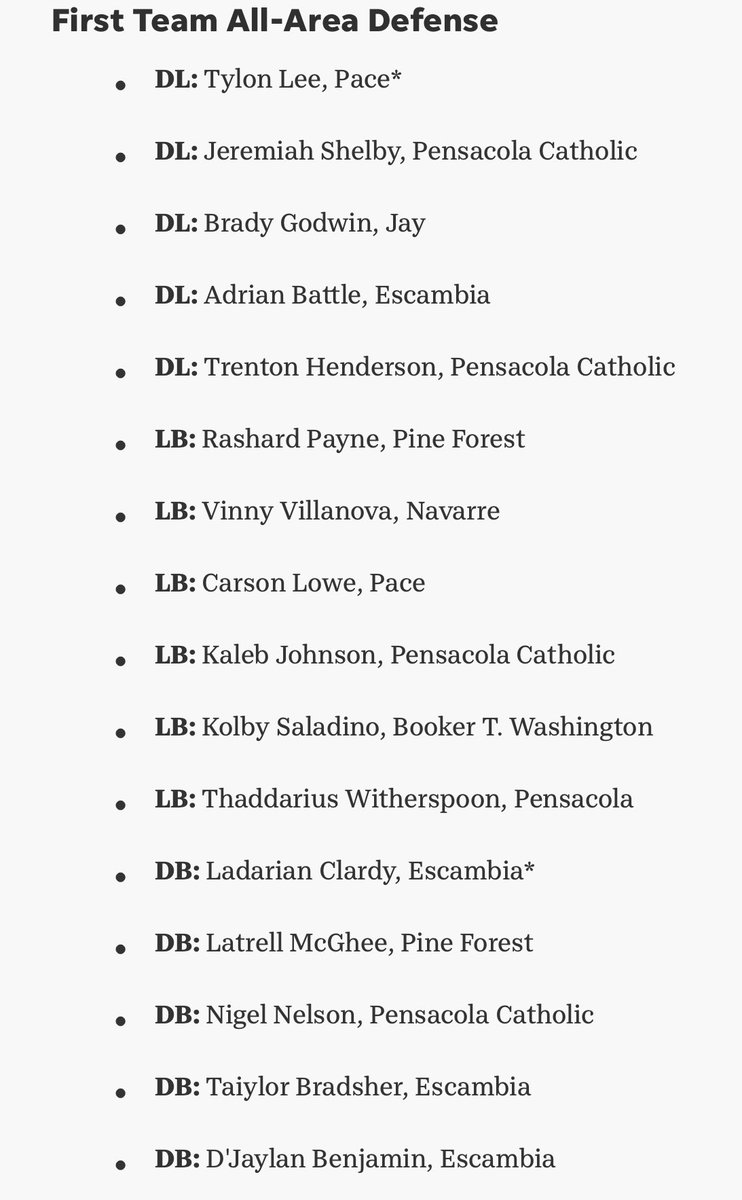 Congrats to all my teammates who made the All-Area Team❗️
Much deserved