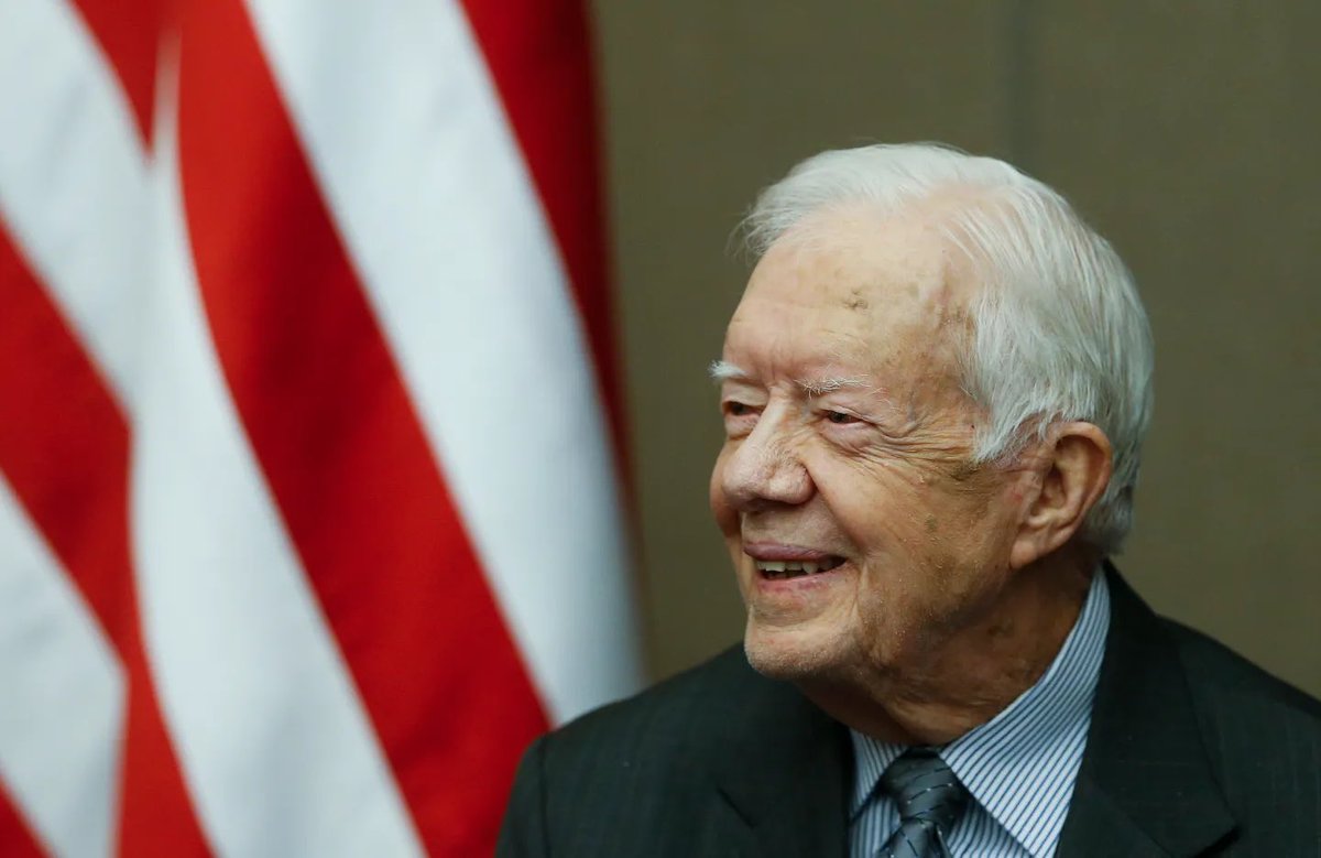RETWEET if you are thankful for President Carter 💙