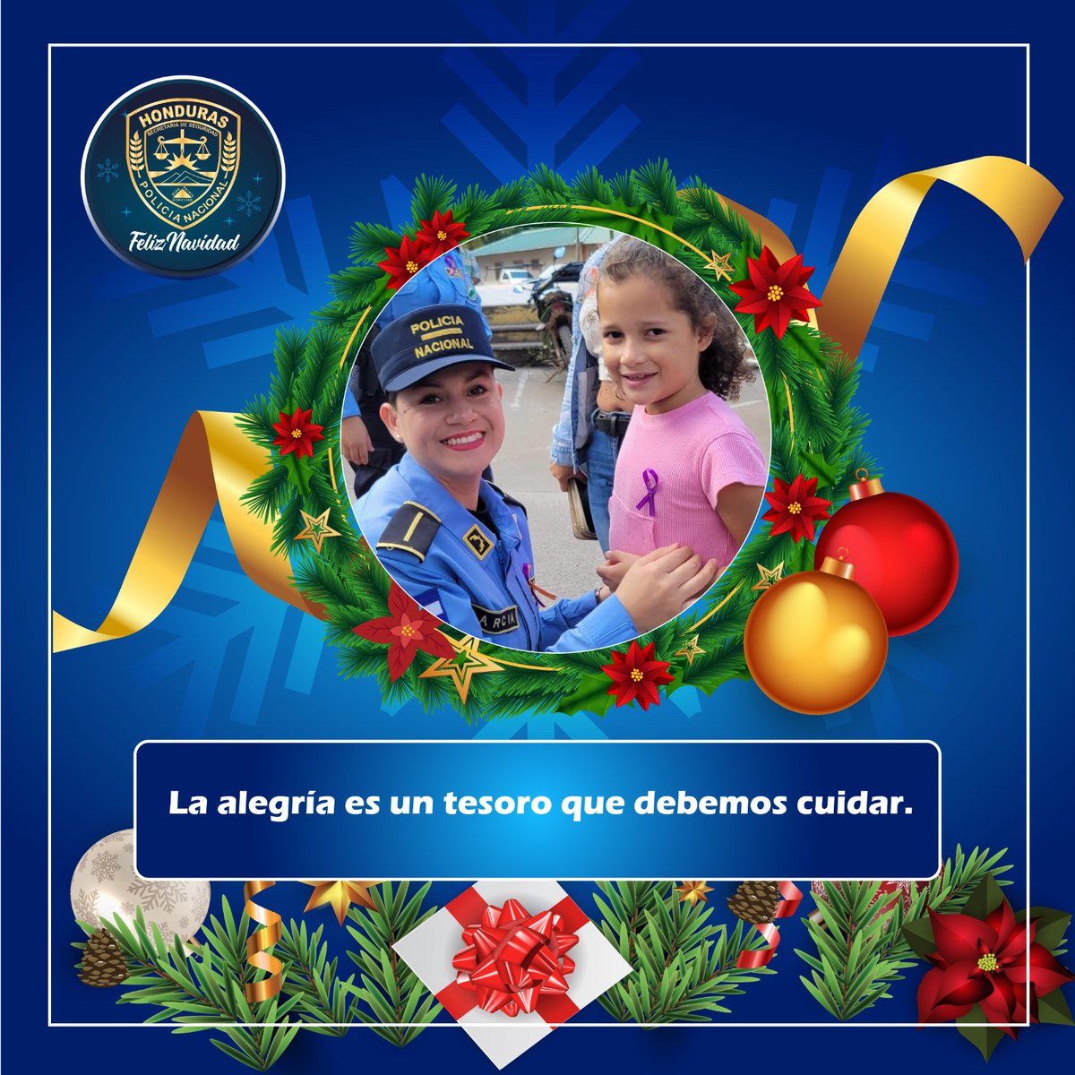 PoliciaHonduras's tweet image. 👮👮‍♀️#FelizNavidad2024 🎄