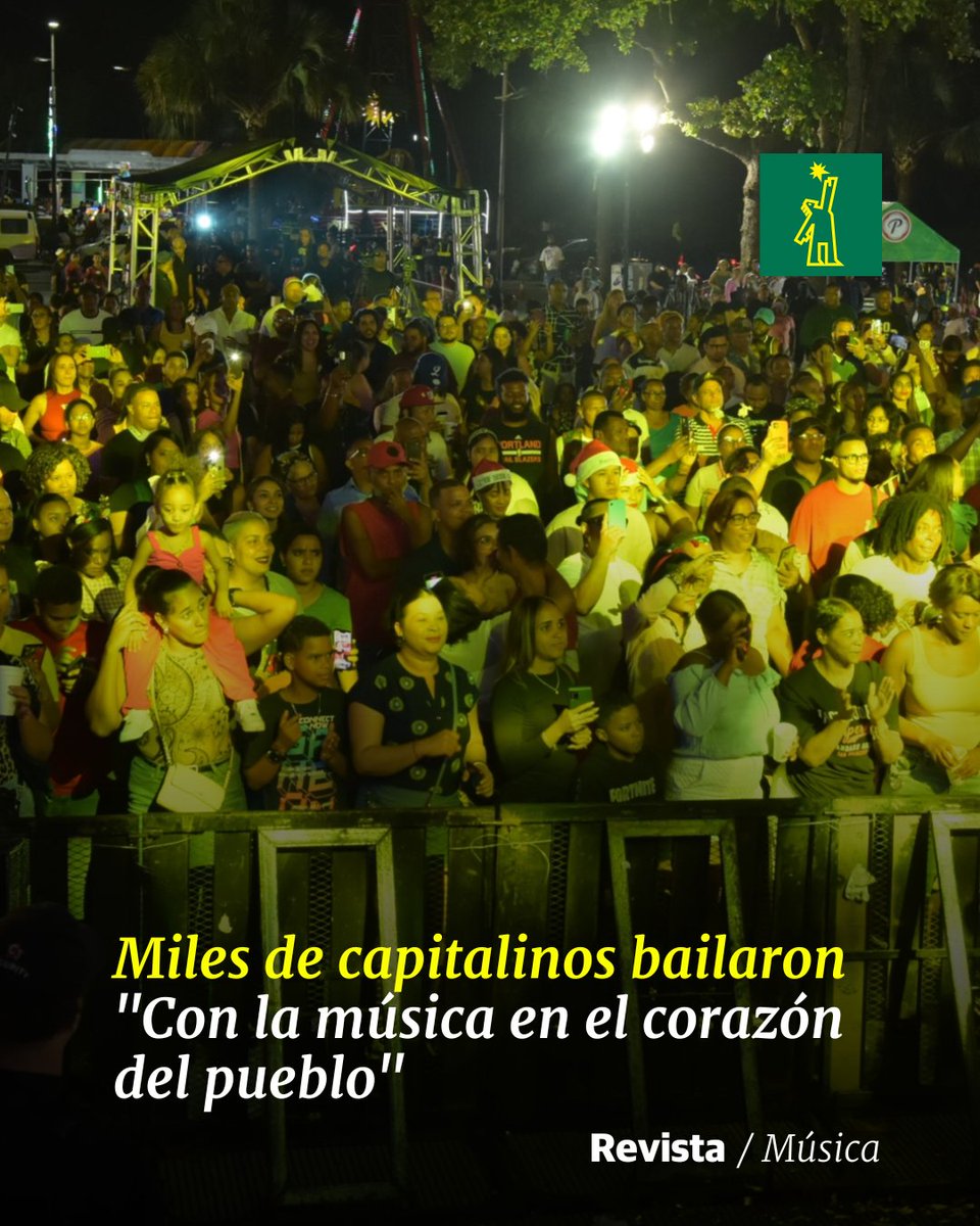 DiarioLibre's tweet photo. 🎶 | #MúsicaDL | Noche de música popular protagonizada por destacados artistas en el parque Eugenio María de Hostos
🔗 https://t.co/3OnA9a9OZt
#DiarioLibre #Capitalinos #Bailar #Música #Corazón #Pueblo #Artistas #Interpretaciones https://t.co/IZhHHgVdPG