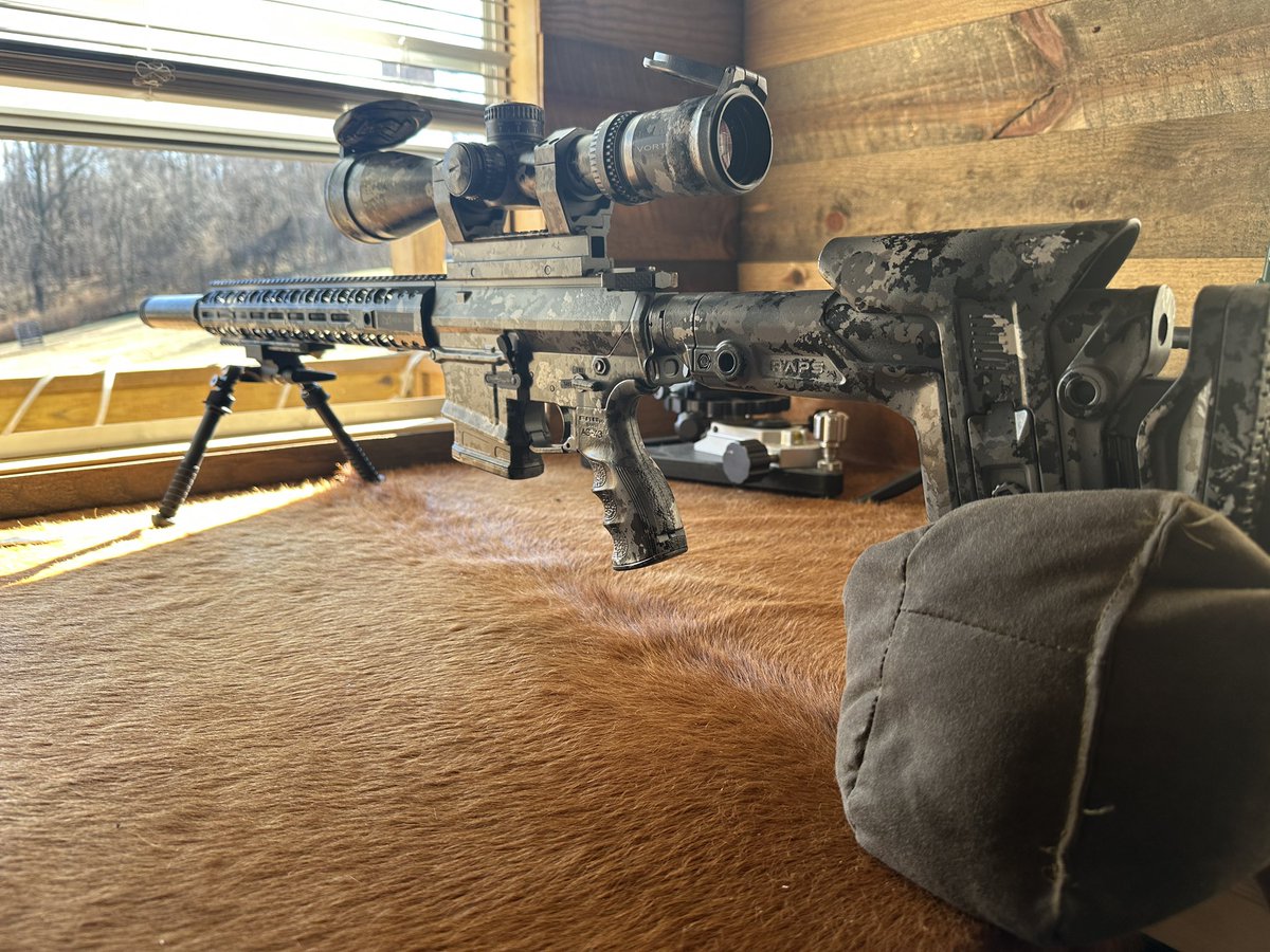 GenePatrickson's tweet image. AR-10 got some exercise today.