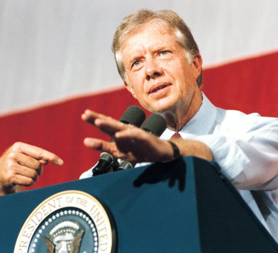 As we hear the unfortunate news of the passing away of the 39th President of the United States, Jimmy Carter. We would like to wholeheartedly thank him for a lifetime of service to the Democratic Party, and our country. 

May you rest in peace, President Carter.