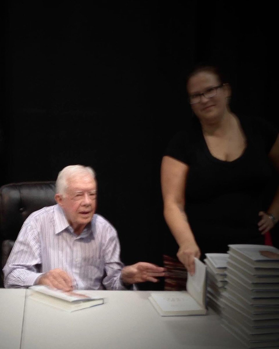One of my most prized possessions is this autographed book by President Jimmy Carter. It was an honor to be in his presence as he signed it. President Carter was the quintessential public servant and the very definition of a good man. May he rest in peace.