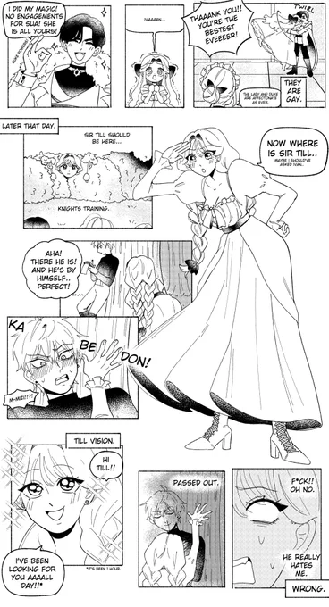 how do you wingman again…? isekai au (4/?)

 #alnst #에이스테 