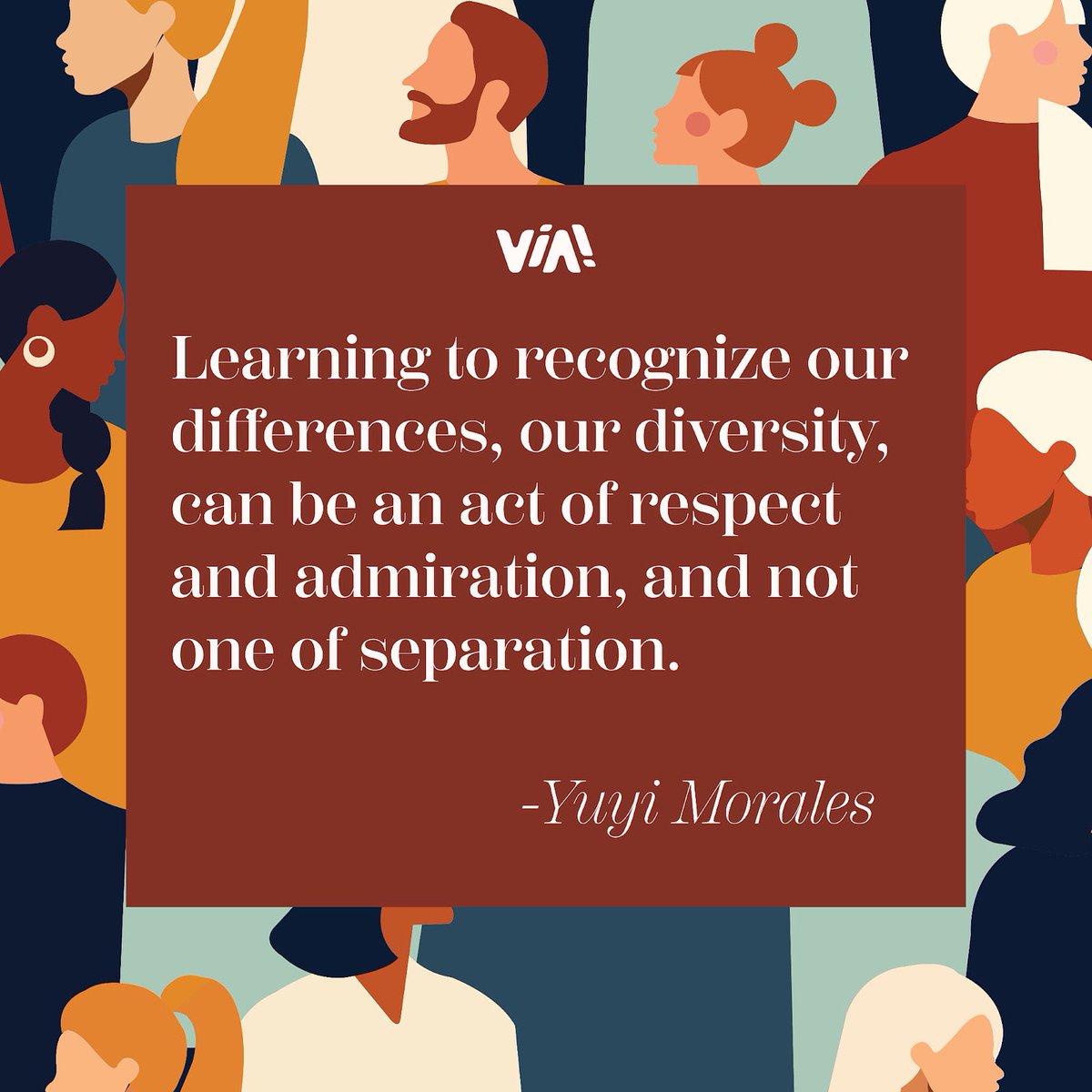 ViaEdConsulting's tweet photo. Diversity is about respect and inclusion. Embracing different perspectives and backgrounds strengthens our communities, fosters understanding, and ensures everyone feels valued and heard. Respecting diversity builds unity and helps us grow together. ❤️

#TRIS #Biliteracy #DLI https://t.co/9vO6A86xnb