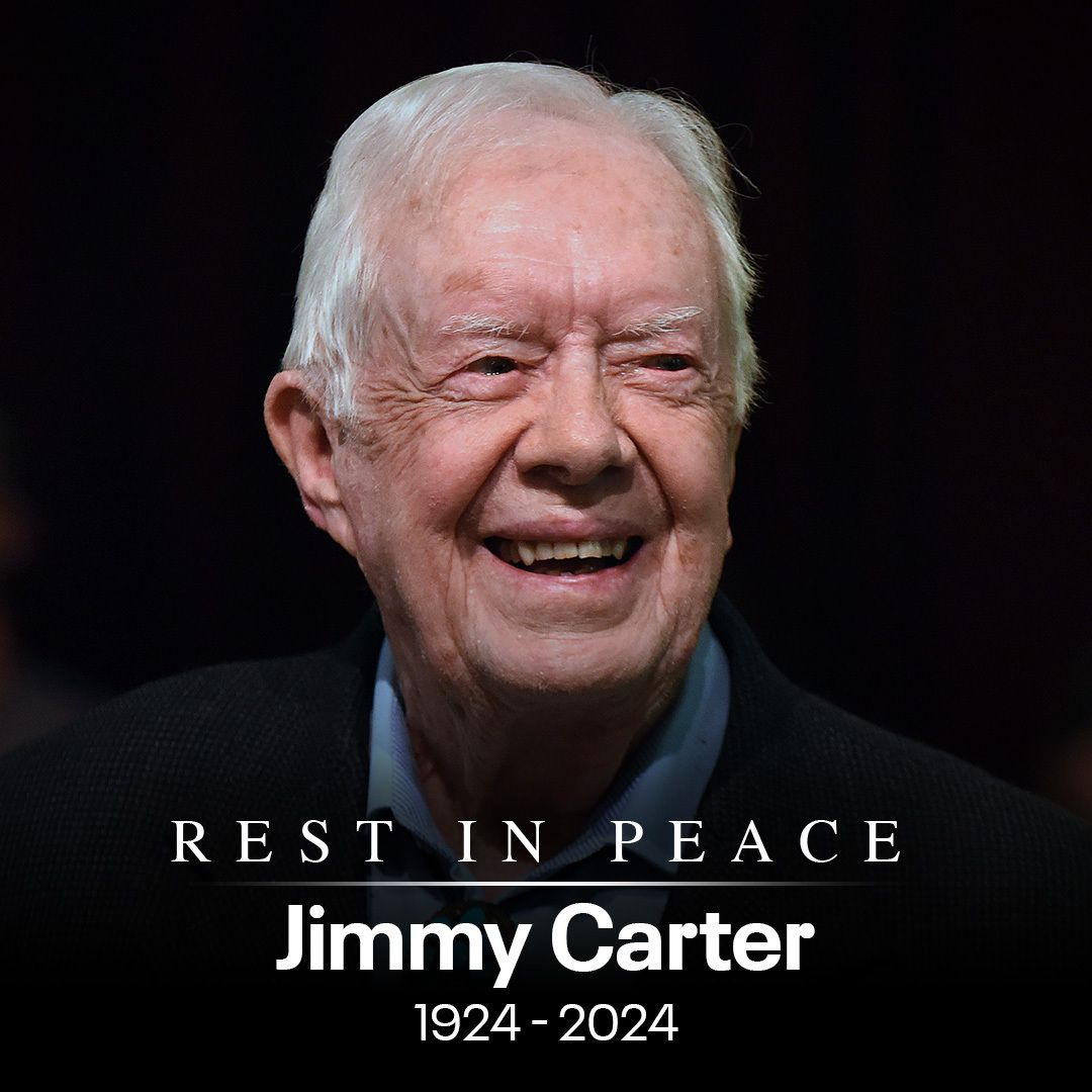 Former President Jimmy Carter has died. He was 100 years old. READ MORE: bit.ly/3DzZG7H