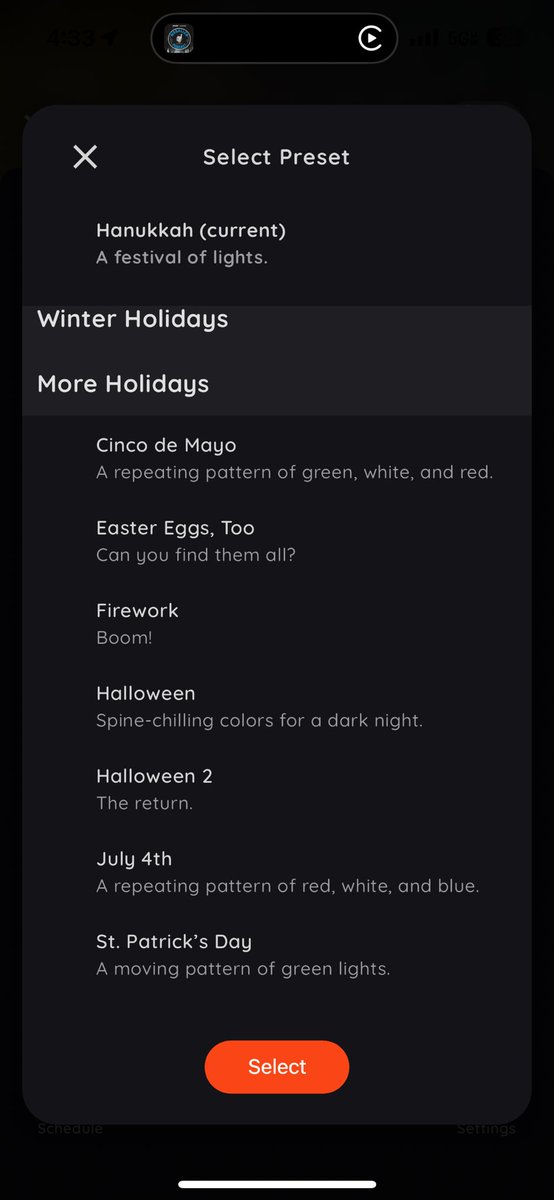 thatone_hotmess's tweet photo. My Christmas tree has so many different light mode options, one for every holiday….. can’t I just leave it up!? It brings me joy https://t.co/TfAjtiXOvQ