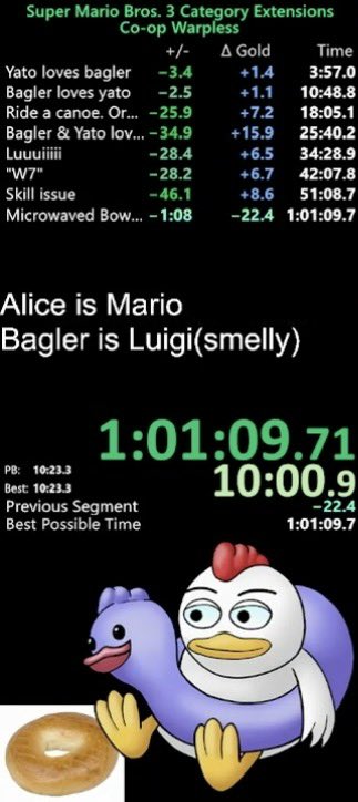 Got the WR in the last co-op category, warpless 🥳🥳