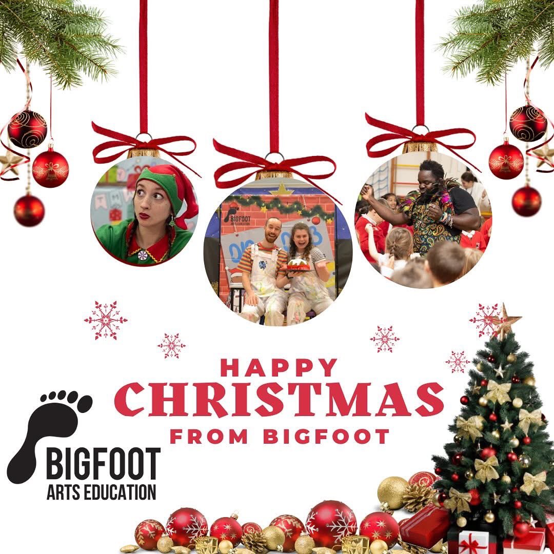 Thank you to all of the schools, teachers, educators, children and organisations we have had the pleasure to work with this academic term.

In the spirit of friendship, peace and good will, we wish you all a very joyous festive holiday &amp; a happy New Year!

Love all at Bigfoot X