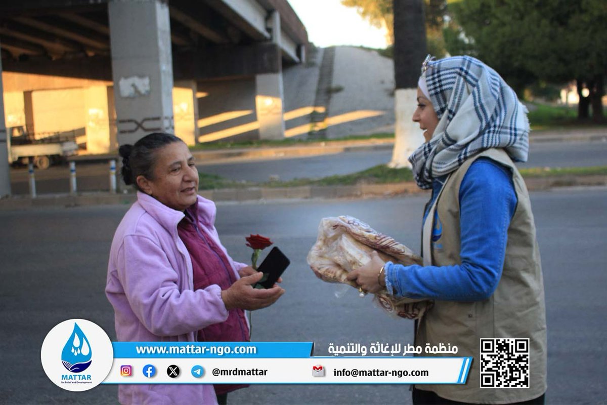MRD_Mattar's tweet photo. في رحاب عروس البحر #اللاذقية، وبين أهلها الطيبين، ترك فريق الاستجابة في منظمة #مطر_للإغاثة_والتنمية بصمته المميزة من خلال حملة توزيع الخبز.

#مطر_للإغاثة_والتنمية  
#اللاذقية  
#استجابة_طارئة https://t.co/QCQqdCzfGQ