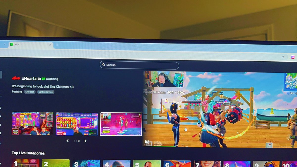 Can’t thank <a href="/KickStreaming/">KICK</a> enough for back to back days on front page I’m truly thankful for this platform