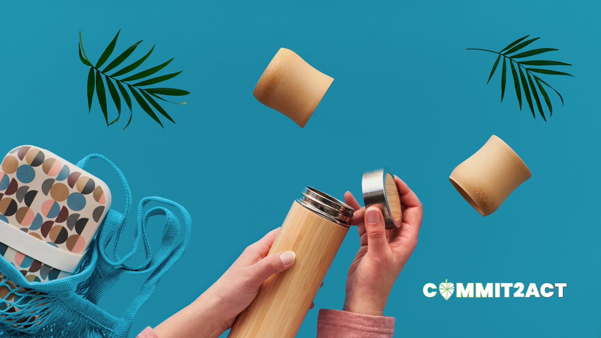 takingitglobal's tweet photo. When you're attending holiday gatherings be sure to bring a reusable water bottle to help avoid using plastic ones. Be sure to track each use to and see how much CO2 you can save by the end of the year! 🎄

Download the Commit2Act app or go to https://t.co/OlXVE3zzKs https://t.co/IHoEbQOrsR