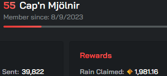 CapnMjolnir's tweet photo. @clashdotgg I've collected a lil bit of rain this year, does that make me a good boy? https://t.co/lEuoJq9rLb